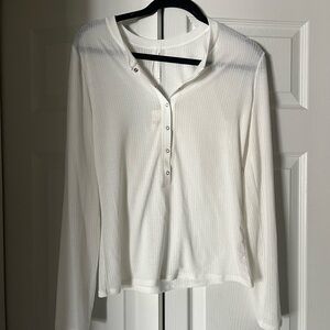 Anthropologie White Button Down Shirt